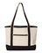 Q-Tees® - 20L Small Deluxe Tote - Q12580 | 100% heavy cotton canvas